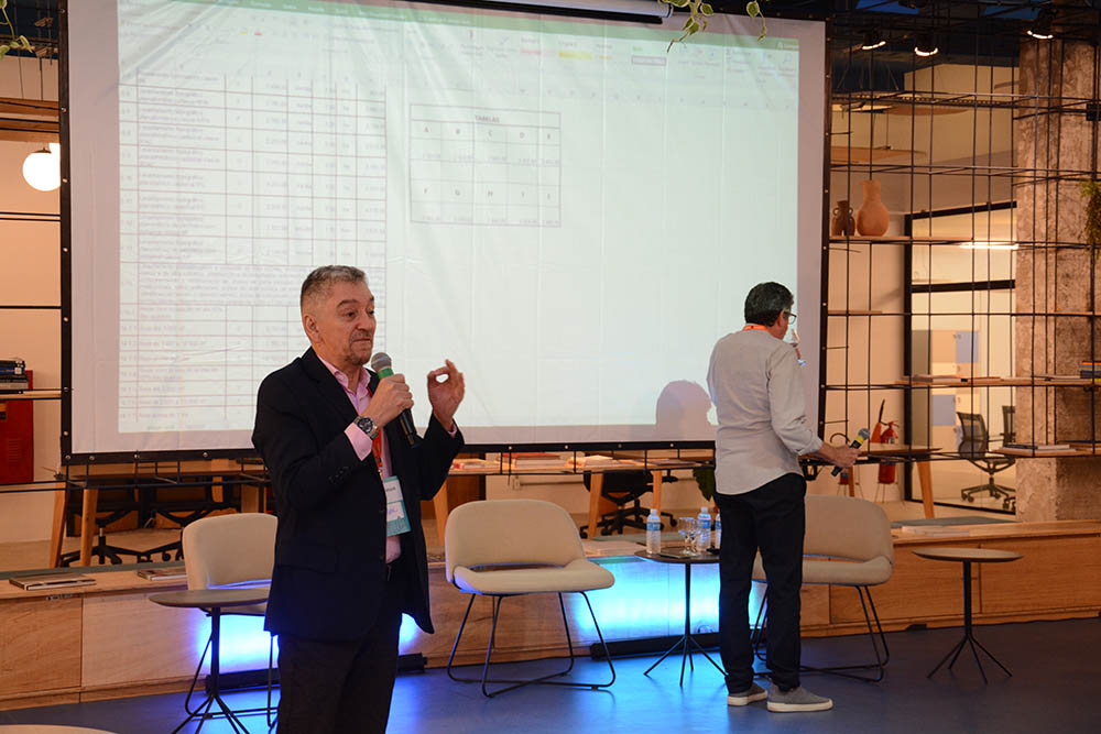 Palestra no I ENEAC, no Espaço Coworking CREA-SP
