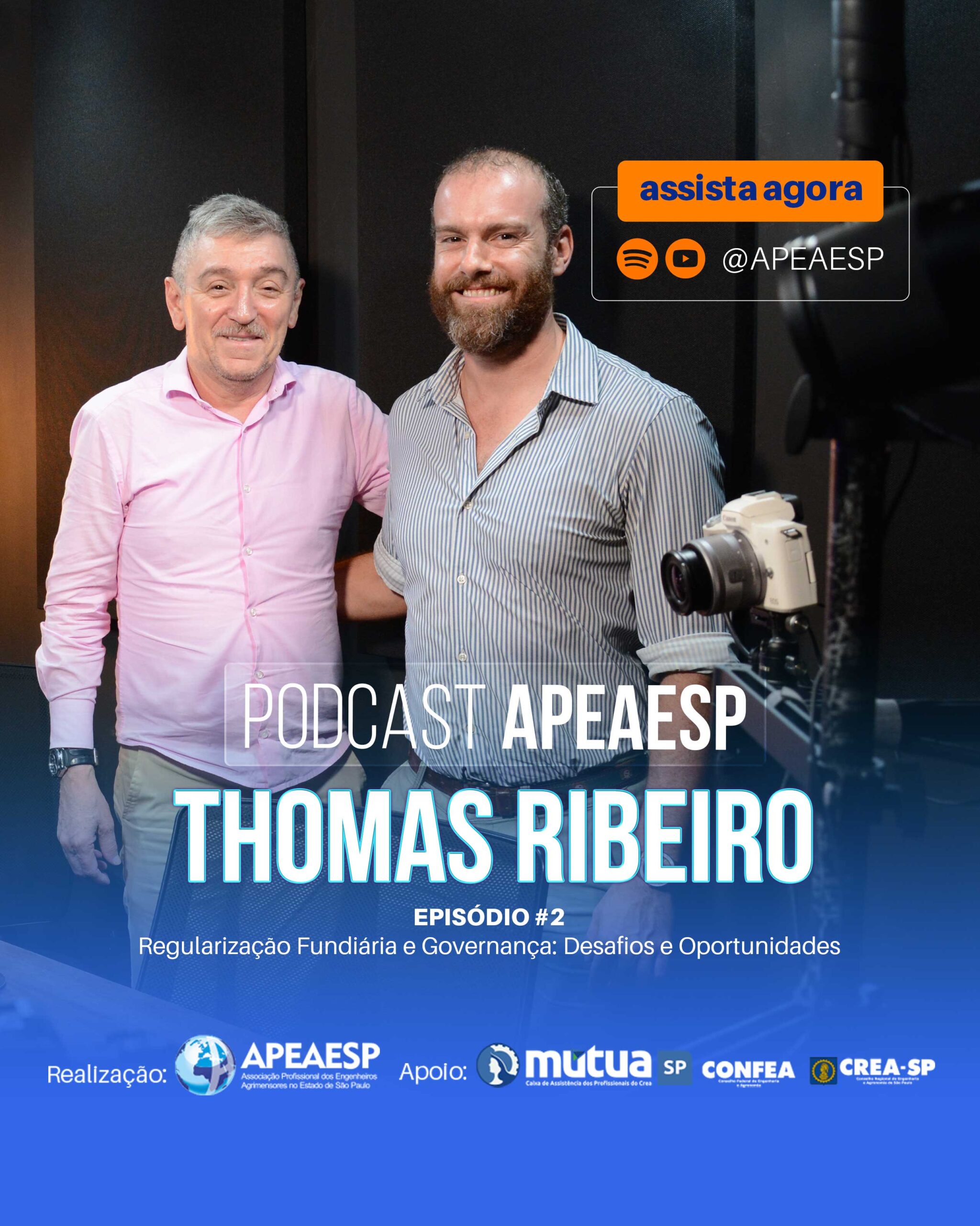 Divulgação do episódio 2, com Thomas Ribeiro