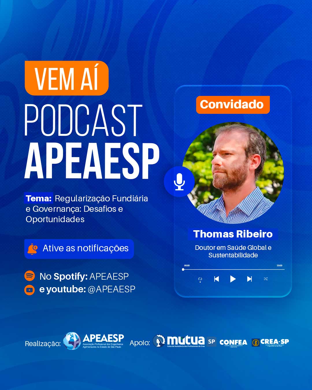 Post Vem aí com o convidado Thomas Ribeiro