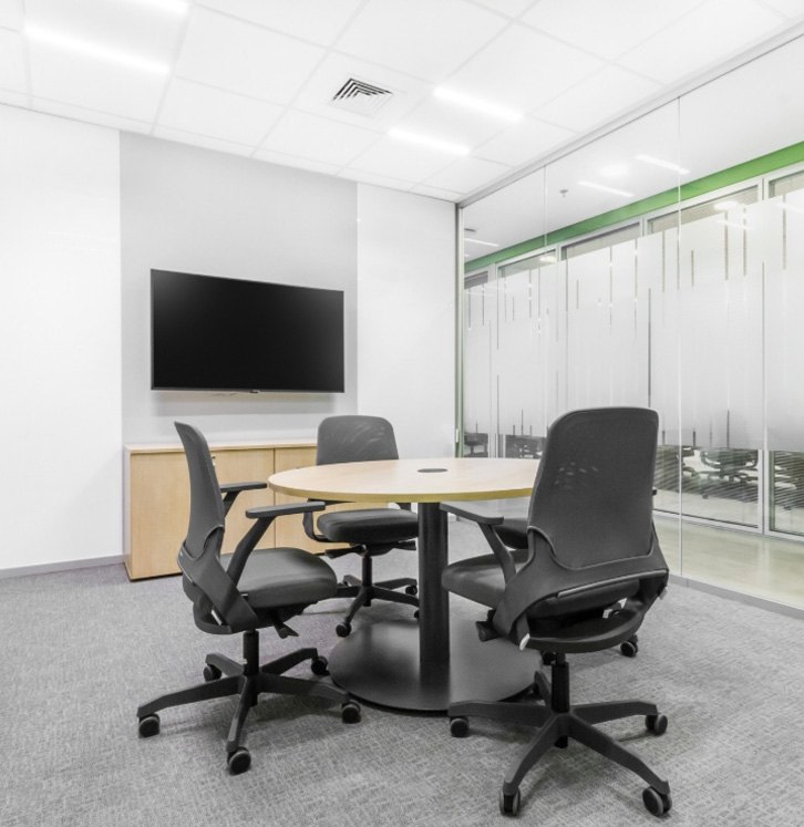 Sala de reunião do escritório da Ei.