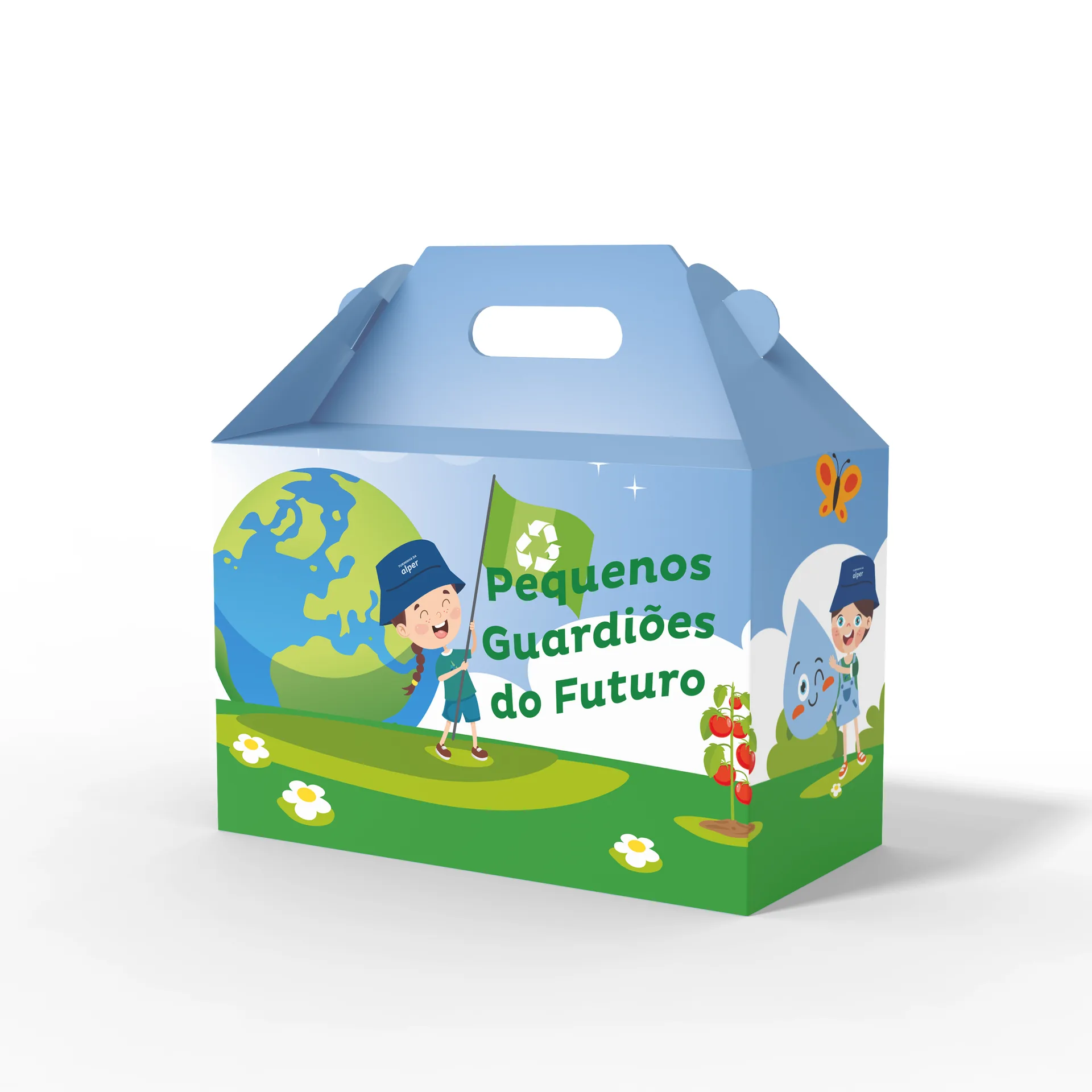 Caixa de lanche Pequenos Guardiões do Futuro